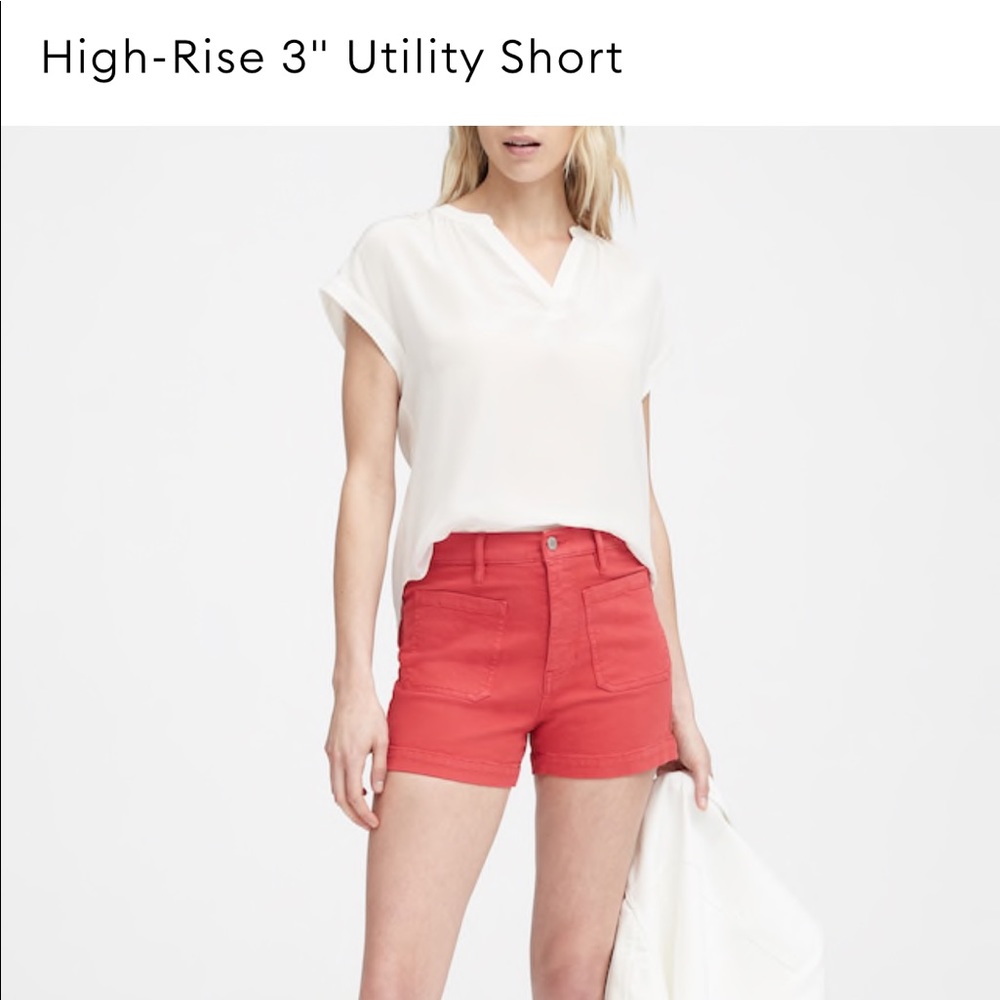 2/$10.  Banana republic high rise shorts